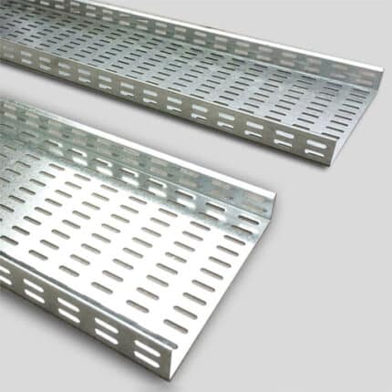 كابل تراي 80×10 سمك 1.5 مللي مجلفن على الساخن - Cable Tray 80×10 Galvanized Hot-Dip with 1.5mm Thickness