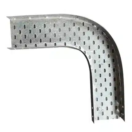 كوع 90 درجة كابل تراى 20×10 سم سمك 1.5 مللي مجلفن على الساخن//90-Degree Elbow Cable Tray 20×10 cm Thickness 1.5 mm Hot-Dip Galvanized