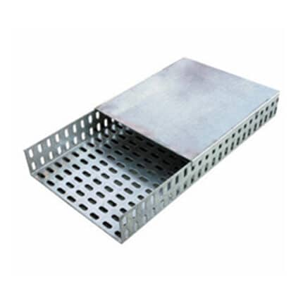 غطاء كوع 90 درجة كابل تراى 10 سم سمك 1 مللي مجلفن على الساخن | Cover for 90-Degree Elbow Cable Tray 10 cm Thickness 1 mm Hot-Dip Galvanized