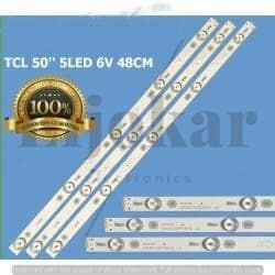 تي سي ال 50 بوصه 5 ليد 6 فولت TCL