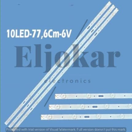 مسطره 10 ليد 6 فولت 77.8سم