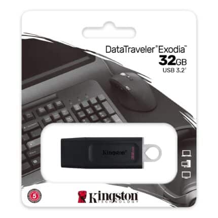 فلاشه Kingstone 32GB حديد