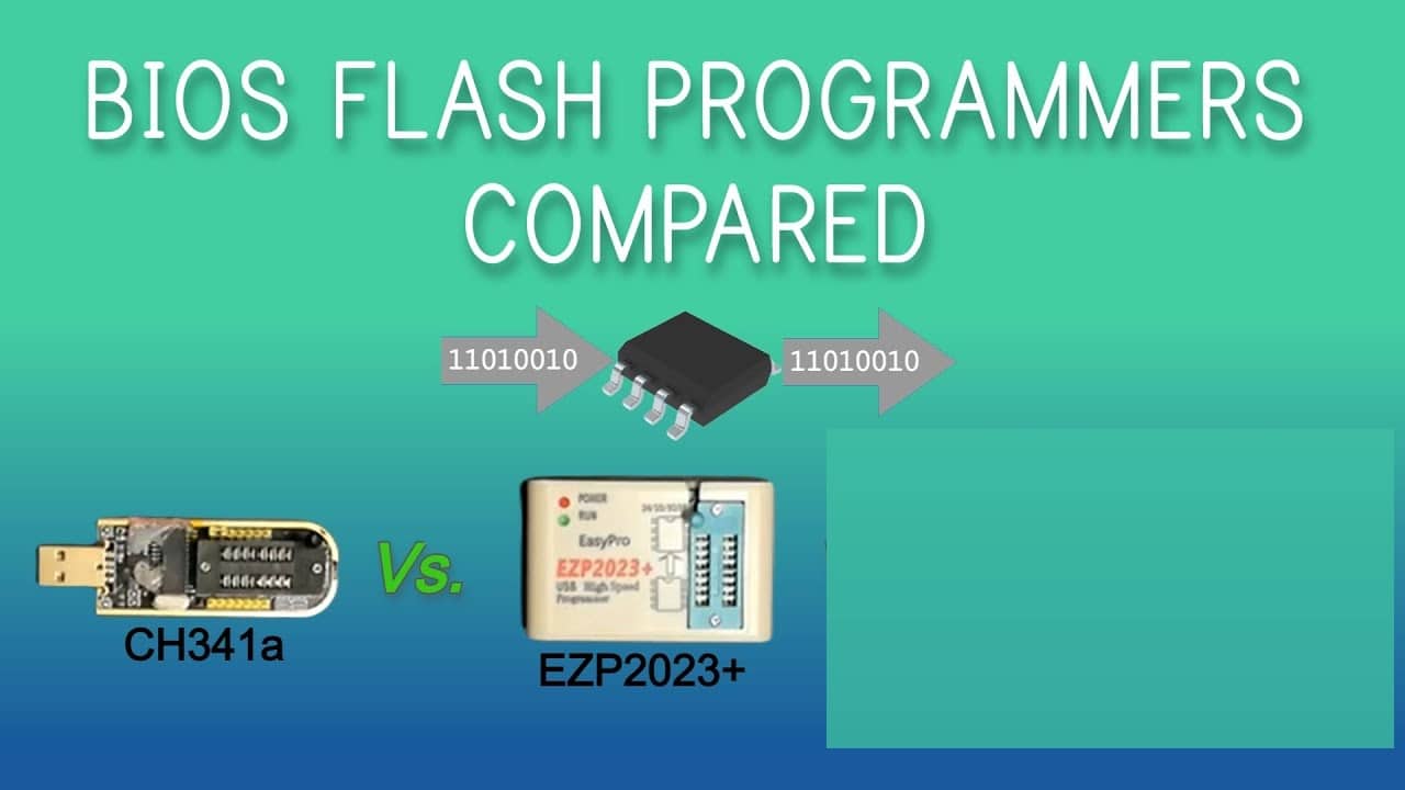 أفضل مبرمجة فلاشات: مقارنة شاملة بين EZP2023+ و CH341A