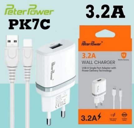 Wall charger 3.2A type c