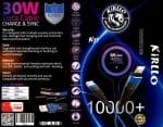charger cable USB TO Lightning IPHONE 30W