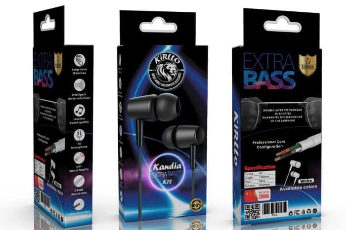 EARPHONE hands free HeadPhone جلد