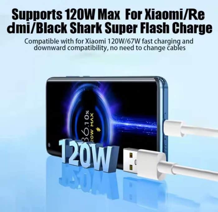 USB TO TYPE C 120W MI REDMI