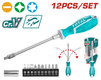 مفك سنون مرن توتال